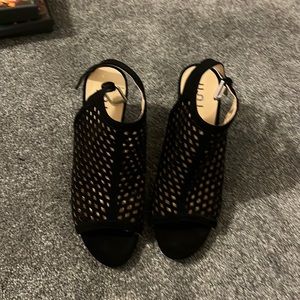 Unisa black sandals, size 9